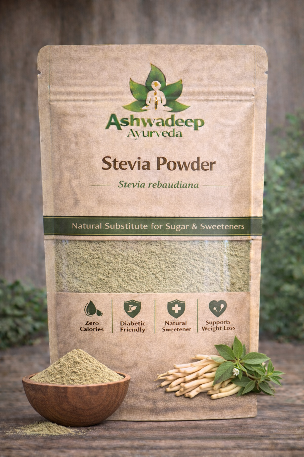 ASHWADEEP Stevia Powder