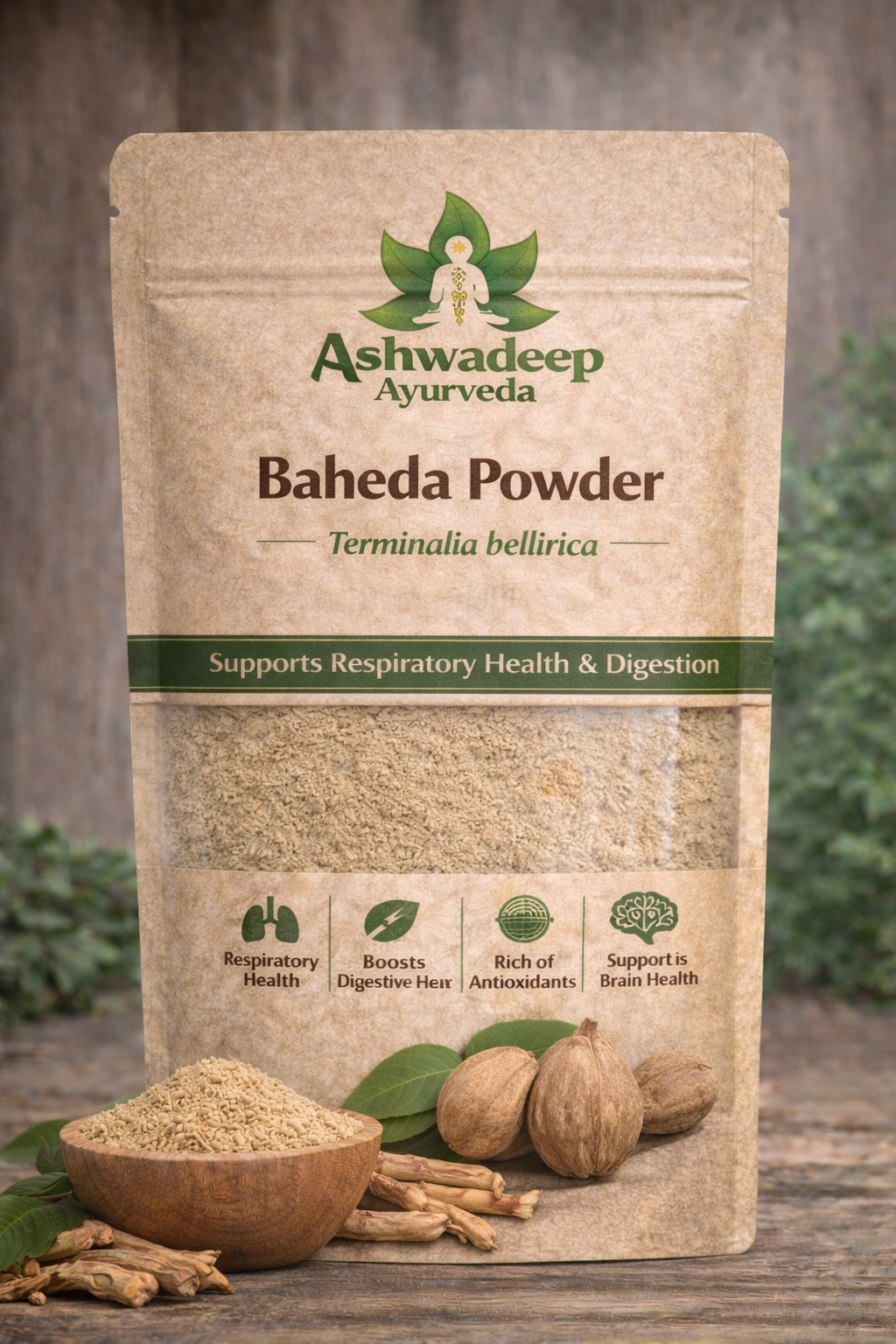 ASHWADEEP Baheda Powder (Bibhitaki Powder)